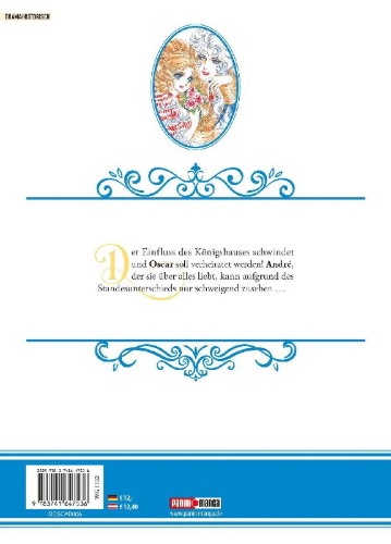 Buchcover und Innenansicht für das Buch: Lady Oscar: Die Rose von Versailles 06
