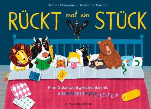 Buchcover und Innenansicht für das Buch: Hen in the Bed