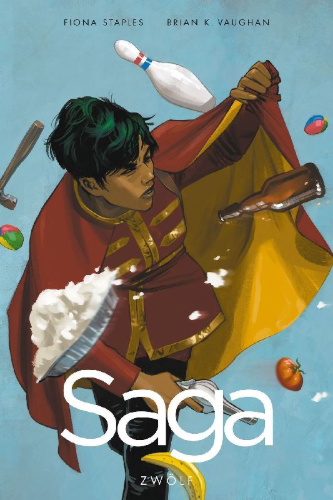 Buchcover und Innenansicht für das Buch: Saga