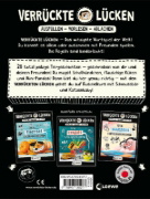 Buchcover und Innenansicht für das Buch: Verrückte Lücken - Total pelzige Tiergeschichten