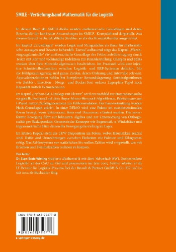 Buchcover und Innenansicht für das Buch: SMILE - Vertiefungsband Mathematik für die Logistik
