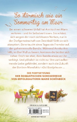Buchcover und Innenansicht für das Buch: Karamellzauber an der Nordsee