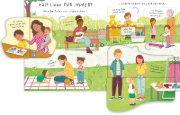 Buchcover und Innenansicht für das Buch: Aufklappen und Gefühle verstehen: Liebe - Was ist das?