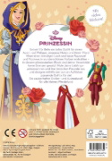 Buchcover und Innenansicht für das Buch: Disney Prinzessin: Zauberhafter Styling-Spaß - Stickern - Malen - Stylen