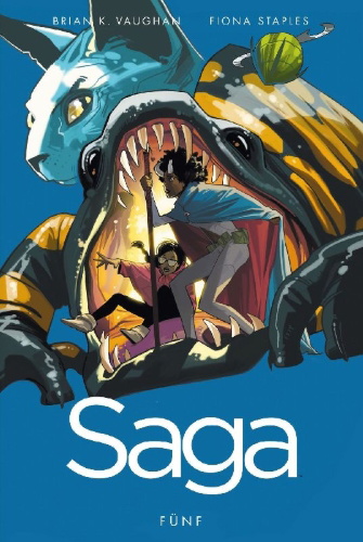 Buchcover und Innenansicht für das Buch: Saga 5