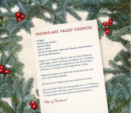 Buchcover und Innenansicht für das Buch: Weihnachtsküsse in Snowflake Valley