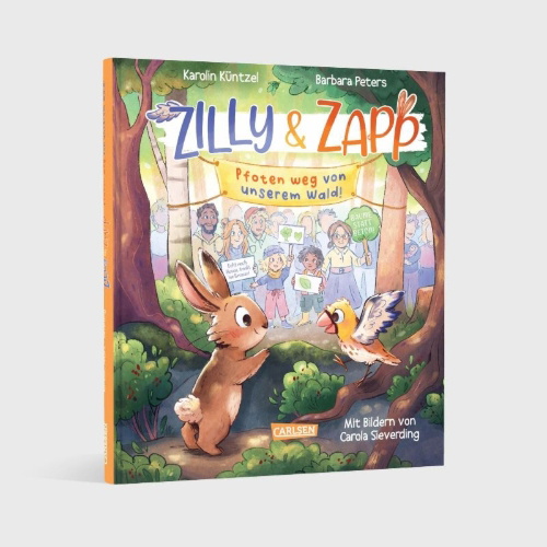 Buchcover und Innenansicht für das Buch: Zilly und Zapp