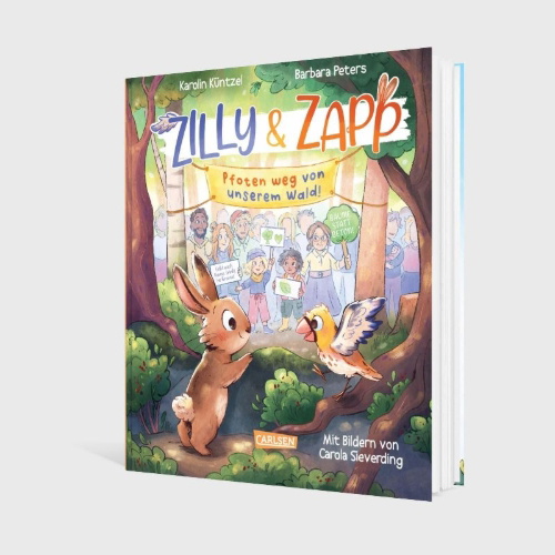 Buchcover und Innenansicht für das Buch: Zilly und Zapp