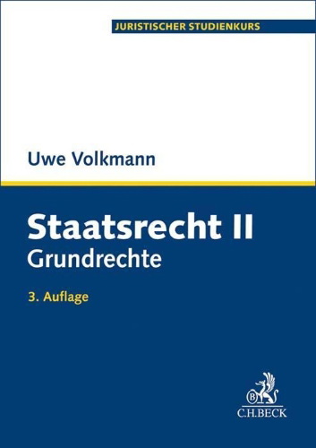 Buchcover und Innenansicht für das Buch: Staatsrecht II