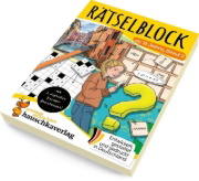 Buchcover und Innenansicht für das Buch: Rätselblock ab 12 Jahre, Band 2