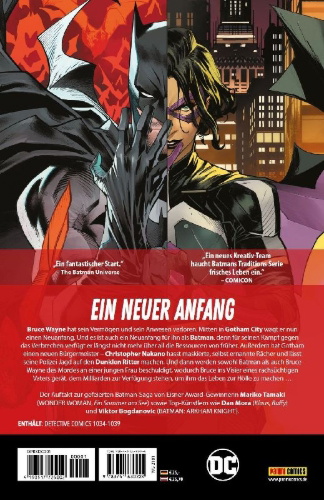 Buchcover und Innenansicht für das Buch: Detective Comics #1034-1039