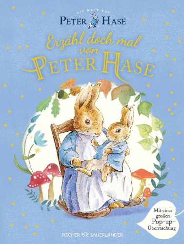 Buchcover und Innenansicht für das Buch:  The World of Peter Rabbit - A Tale of Four Seasons