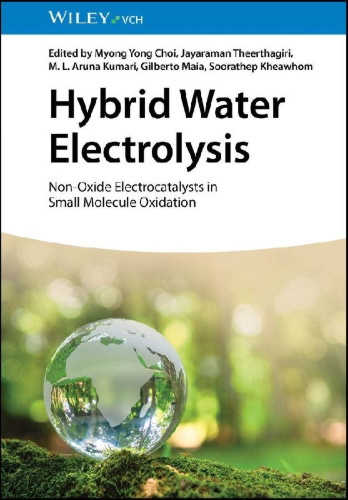 Buchcover und Innenansicht für das Buch: Hybrid Water Electrolysis