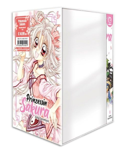 Buchcover und Innenansicht für das Buch: Prinzessin Sakura 2in1 06 + Box