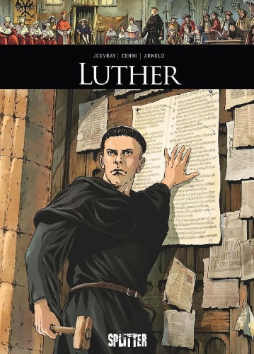 Buchcover und Innenansicht für das Buch: Ils ont fait l'histoire: Luther
