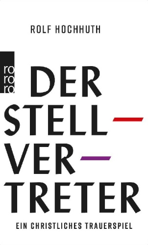 Buchcover und Innenansicht für das Buch: Der Stellvertreter