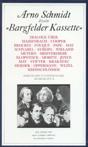 Buchcover und Innenansicht für das Buch: Bargfelder Ausgabe. Studienausgabe. Dialoge. Werkgruppe 2, 6 Bände