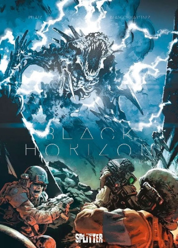 Buchcover und Innenansicht für das Buch: Noir Horizon 3
