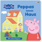 Buchcover und Innenansicht für das Buch: Peppa's new House