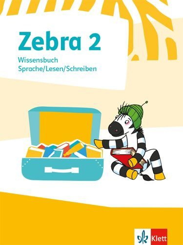 Buchcover und Innenansicht für das Buch: Zebra 2. Wissensbuch Klasse 2