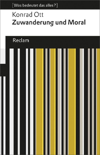 Buchcover und Innenansicht für das Buch: Zuwanderung und Moral