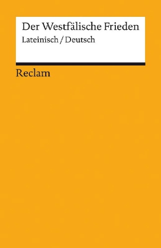 Buchcover und Innenansicht für das Buch: Der Westfälische Frieden
