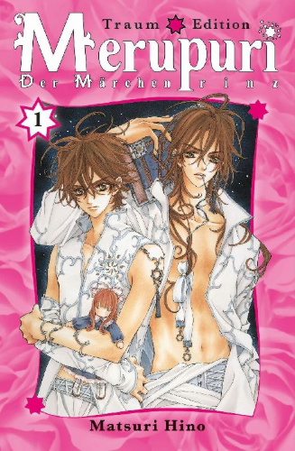 Buchcover und Innenansicht für das Buch: Merupuri - Der Märchenprinz Traum Edition 01