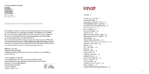 Buchcover und Innenansicht für das Buch: Schnelle Feierabendküche