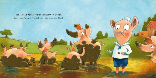 Buchcover und Innenansicht für das Buch: Heute bin ich anders!