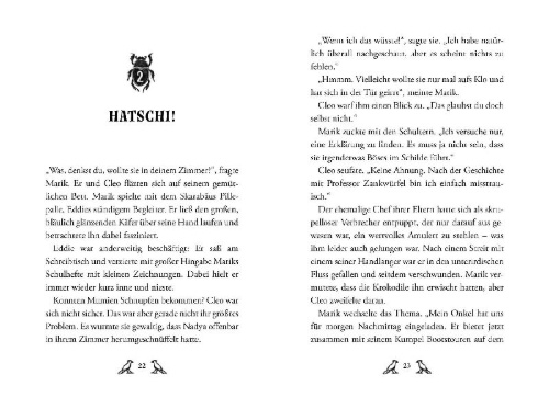 Buchcover und Innenansicht für das Buch: Eddie (Band 2) - Hilfe, die Krokodile kommen!