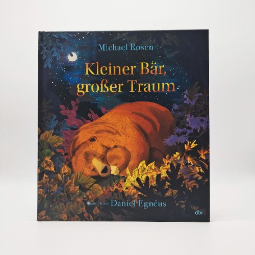 Buchcover und Innenansicht für das Buch: Kleiner Bär, großer Traum
