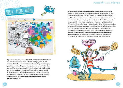 Buchcover und Innenansicht für das Buch: Girls!