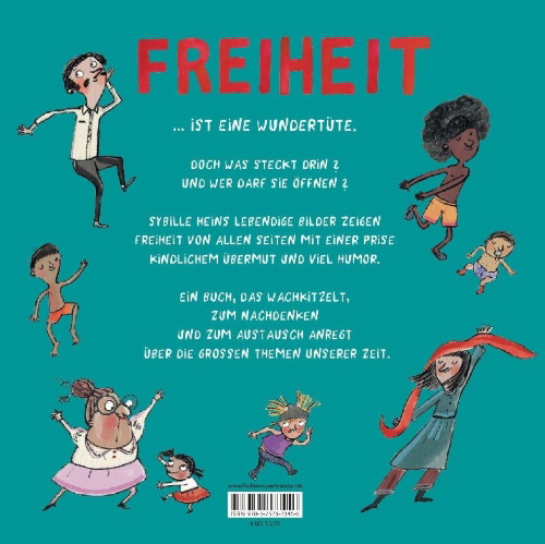 Buchcover und Innenansicht für das Buch: Freiheit