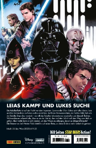 Buchcover und Innenansicht für das Buch: US-Star Wars #19-#25