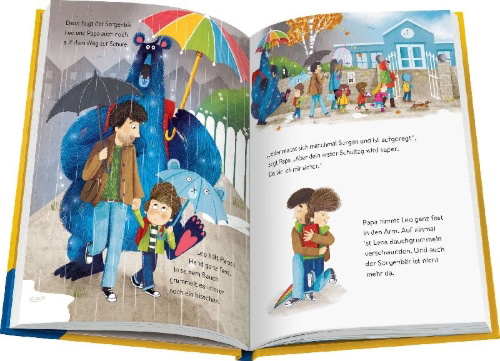 Buchcover und Innenansicht für das Buch: The Bear behind