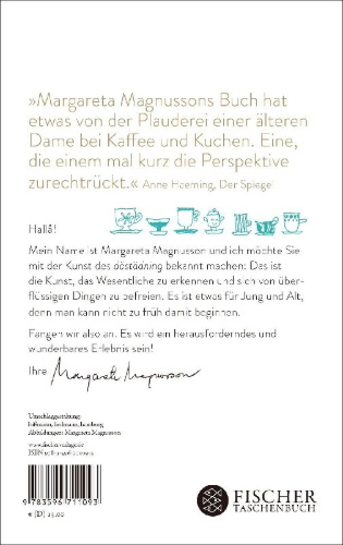 Buchcover und Innenansicht für das Buch: The Gentle Art of Swedish Death Cleaning
