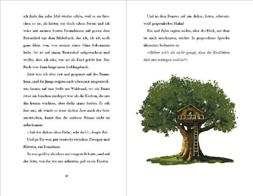 Buchcover und Innenansicht für das Buch: Super-Wilma - Der Saurier in Aris und Karis Baumhaus