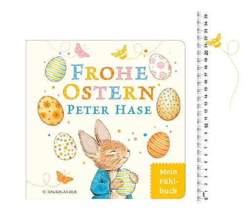 Buchcover und Innenansicht für das Buch: Frohe Ostern, Peter Hase