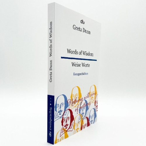 Buchcover und Innenansicht für das Buch: Words of Wisdom Weise Worte