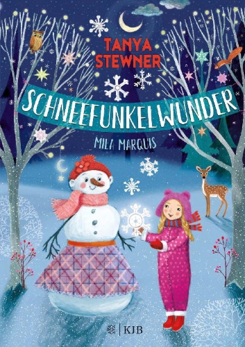 Buchcover und Innenansicht für das Buch: Schneefunkelwunder