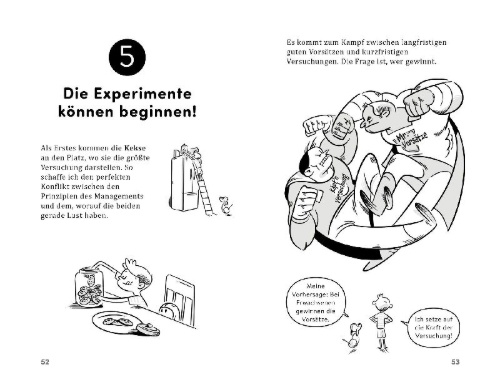 Buchcover und Innenansicht für das Buch: Professor D Takes Control