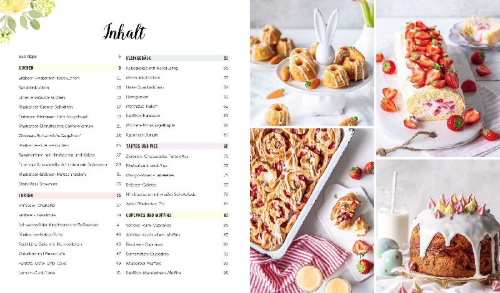 Buchcover und Innenansicht für das Buch: Frühlingsbacken
