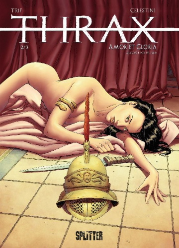 Buchcover und Innenansicht für das Buch: Thrace 2