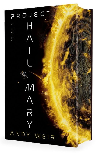 Buchcover und Innenansicht für das Buch: Project Hail Mary