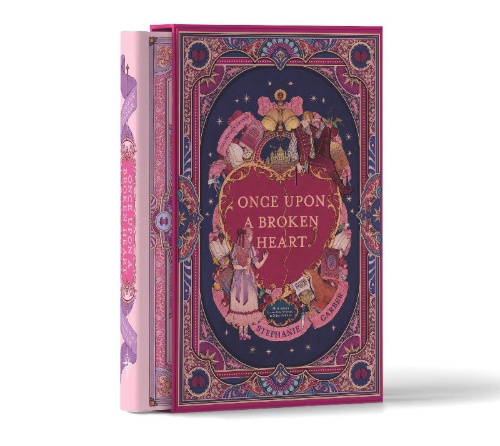Buchcover und Innenansicht für das Buch: Once Upon a Broken Heart Collector's Edition