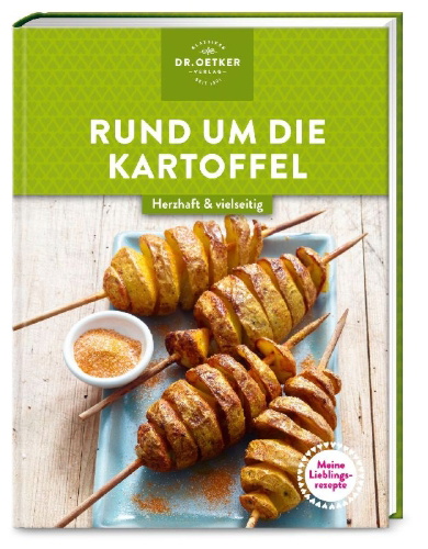 Buchcover und Innenansicht für das Buch: Meine Lieblingsrezepte: Rund um die Kartoffel