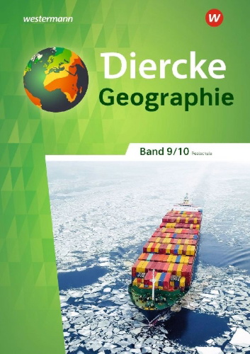 Buchcover und Innenansicht für das Buch: Diercke Geographie 9 / 10. Schulbuch. Für Realschulen in Baden-Württemberg