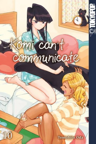Buchcover und Innenansicht für das Buch: Komi can't communicate 10