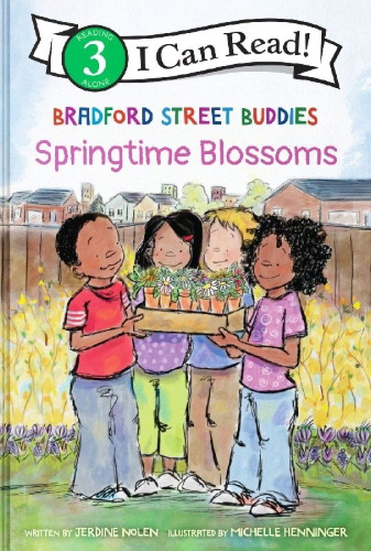 Buchcover und Innenansicht für das Buch: Bradford Street Buddies: Springtime Blossoms