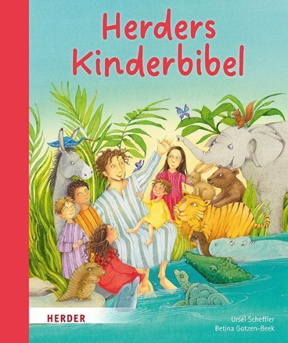 Buchcover und Innenansicht für das Buch: Herders Kinderbibel